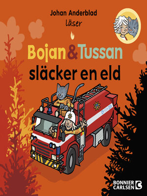 cover image of Bojan och Tussan släcker en eld